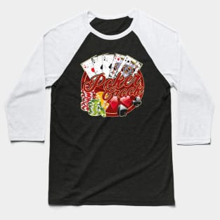 Poker Crook Full House Baseball T-Shirt